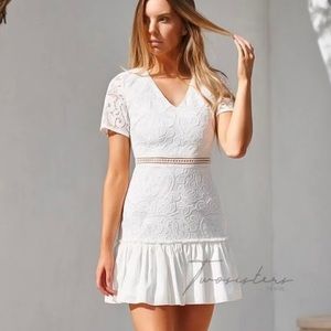 Jaus White Missha Dress